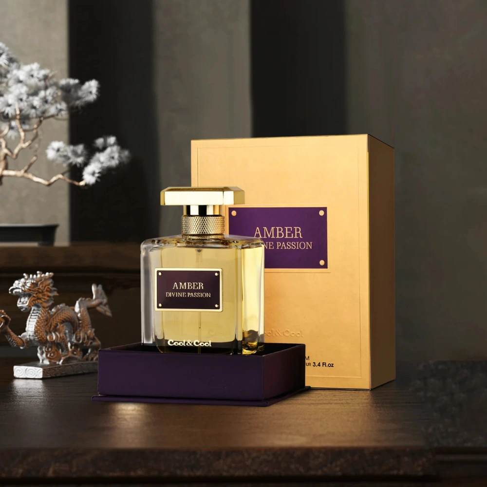 Cool & Cool - Amber Divine Passion, Unisex, Apa de Parfum, 100ml-1