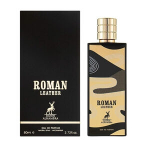 Alhambra - Roman Leather, Unisex, Apa de parfum, 80ml