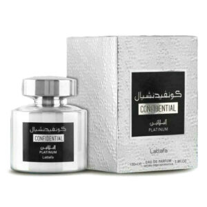 Lattafa - Confidential Platinum, Barbati, Apa de parfum, 100ml