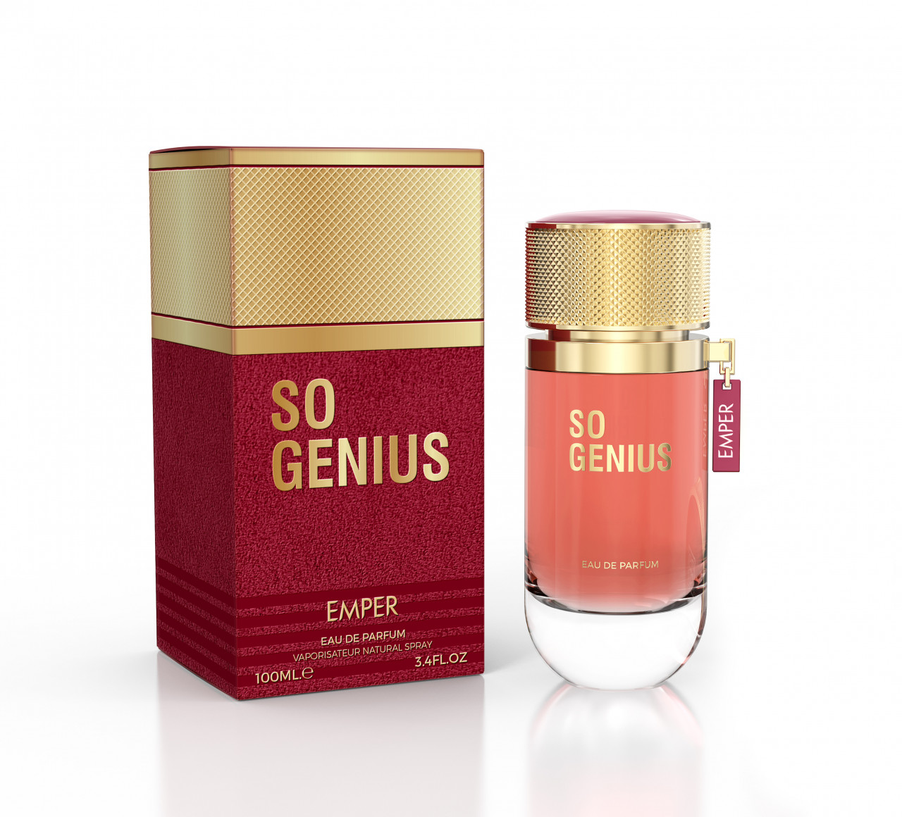 Emper - So Genius, Femei, Apa de Parfum, 100ml - imagine 3