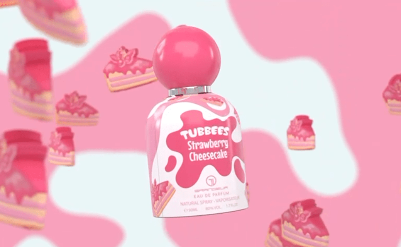 Tubbees - Strawberry Cheesecake, Unisex, Apa de Parfum, 50ml