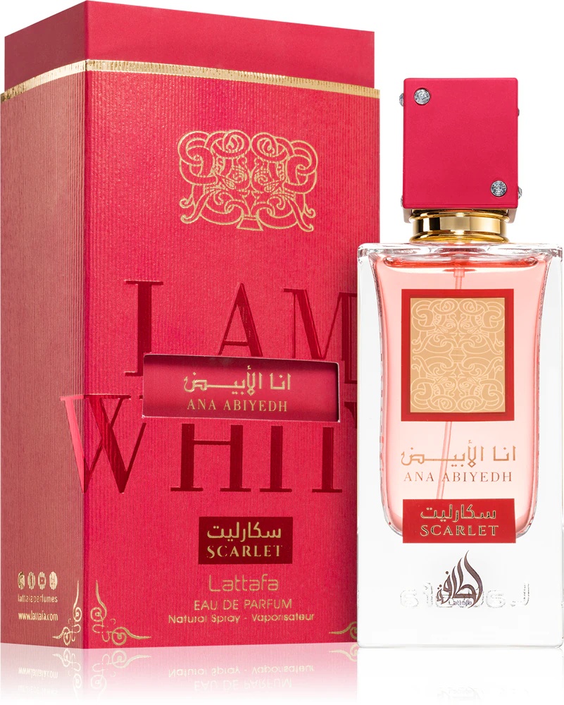 Ana Abiyedh Scarlet by Lattafa 60 ml, apa de parfum, dama