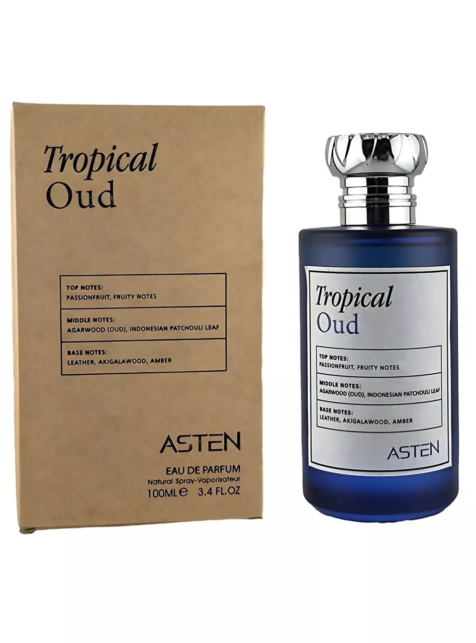 Apa de parfum Asten, Tropical Oud, unisex, 100 ml