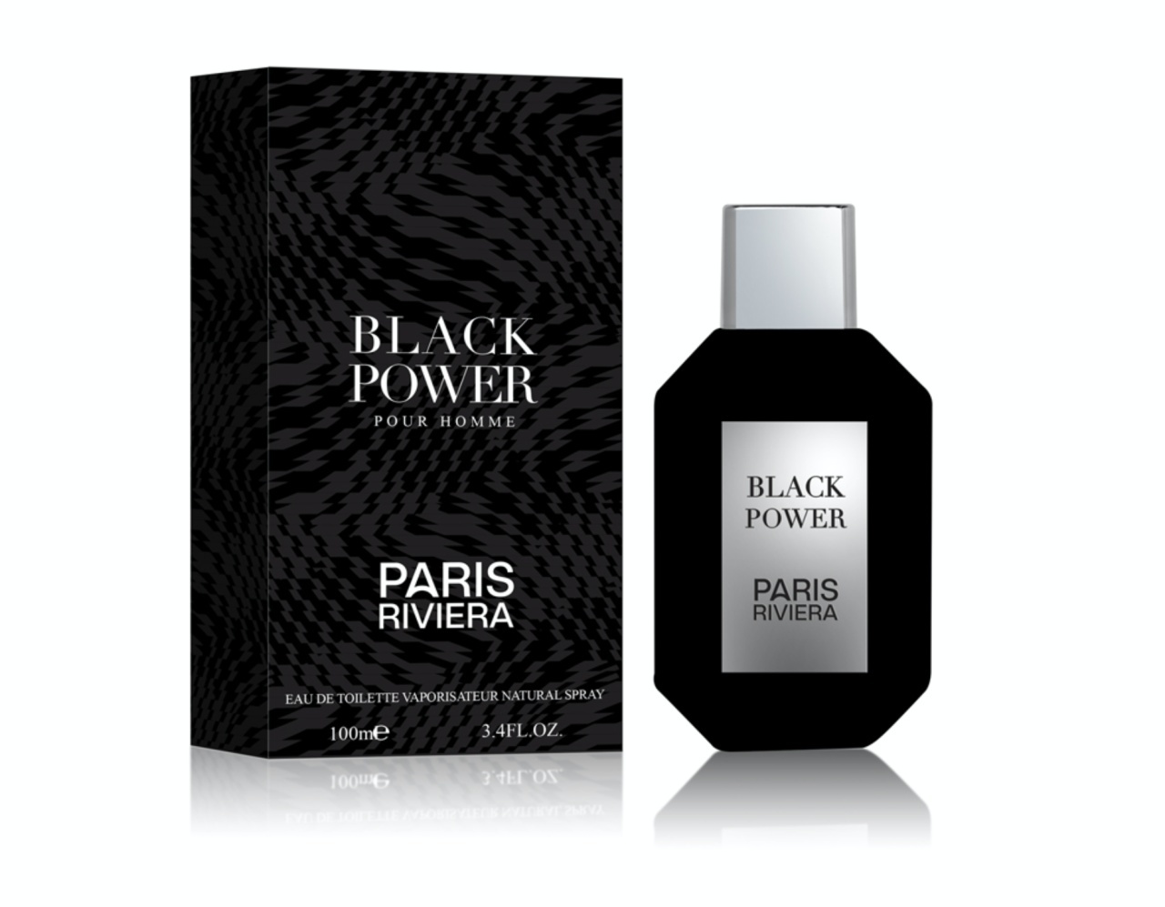 Apa de toaleta, PARIS RIVIERA BLACK POWER 100ML EDT