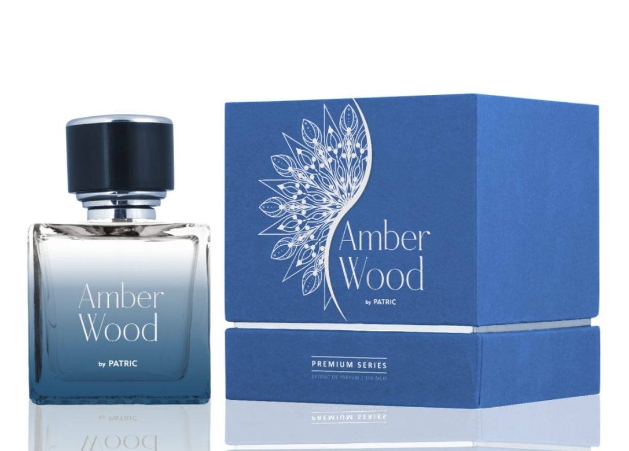 Extract de parfum Amber Wood by Patric, barbati, 100 ml